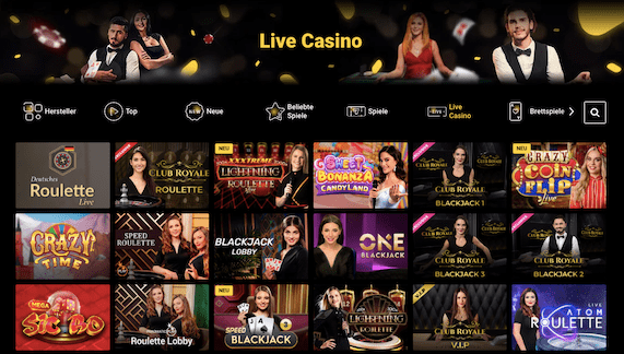 live casino zetcasino